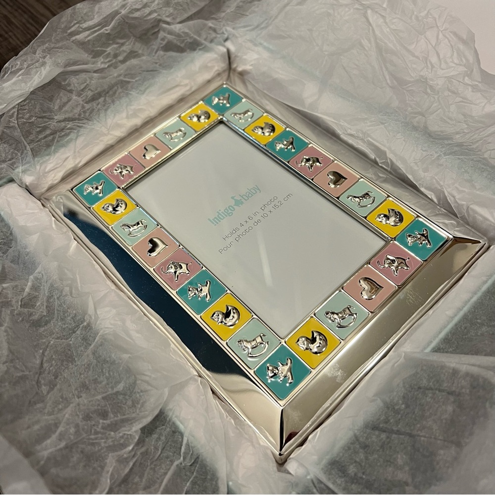 Indigo Baby 4x6 Photo Frame